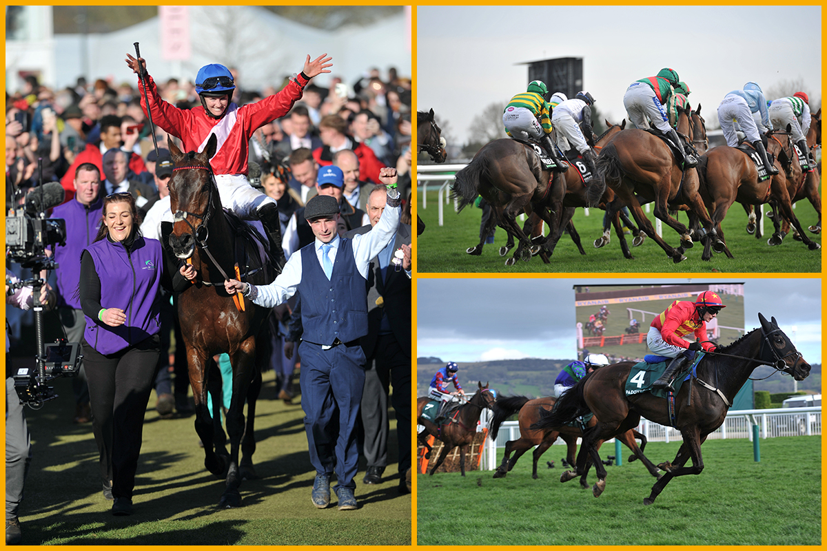 Horse races at The Cheltenham Festival